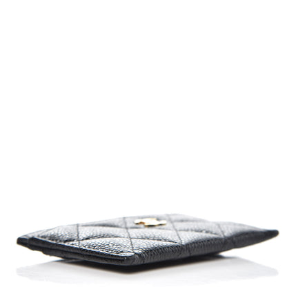 Chanel Caviar Quilted Card Holder Black 4 of 8