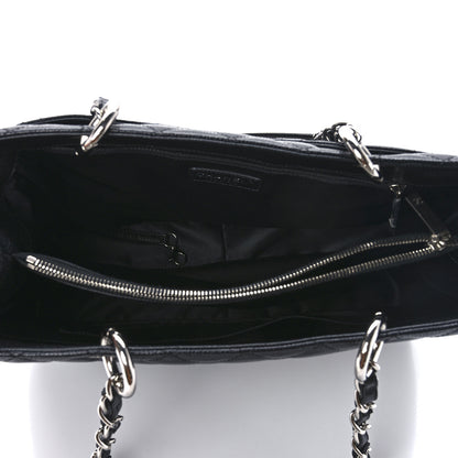 Chanel Caviar Quilted Grand Shopping Tote GST Black 5 of 12