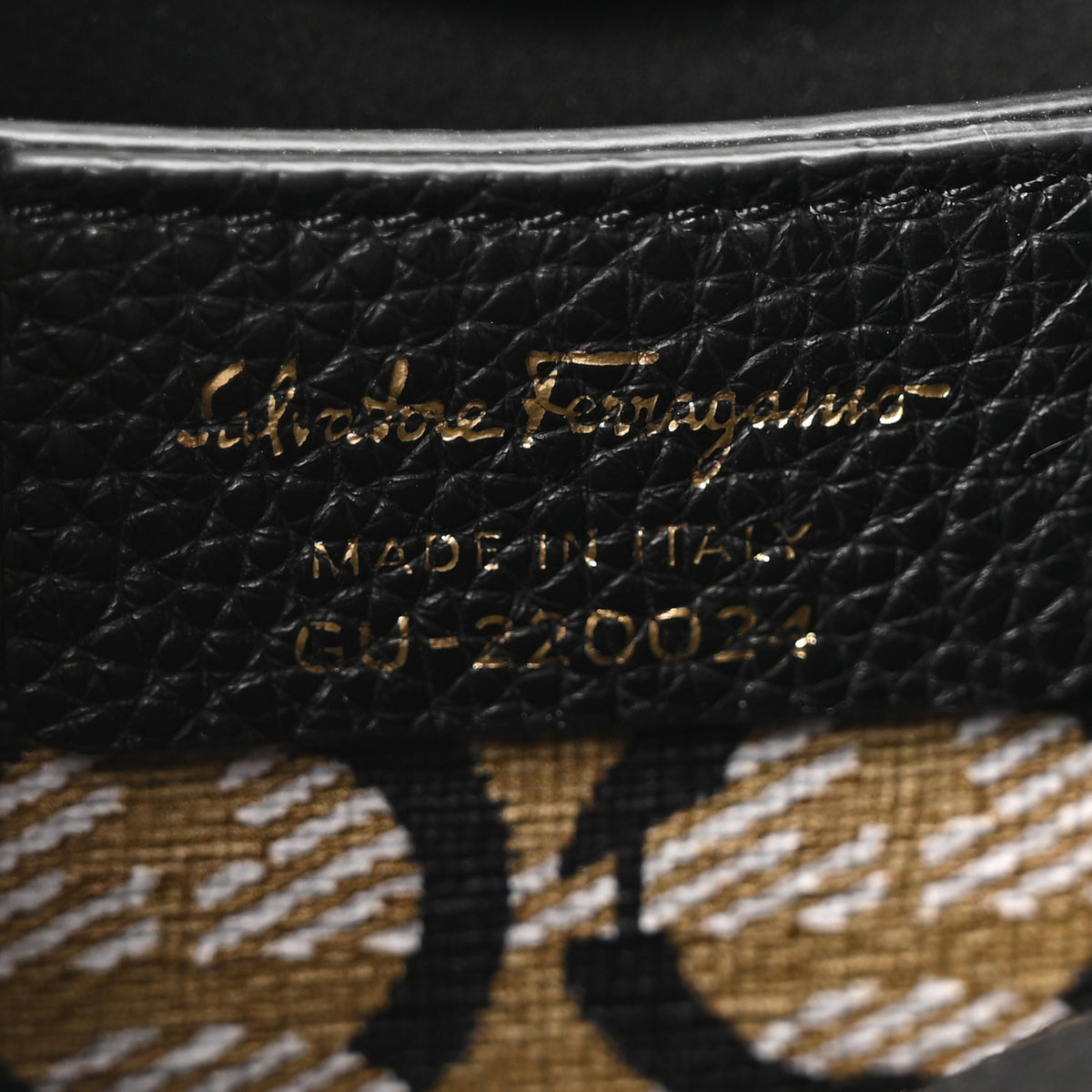 Salvatore Ferragamo Tumbled Calfskin Gancini Mini Bag Black 6 of 9