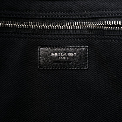 Saint Laurent Vitello Rive Gauche Large Tote Black 6 of 10