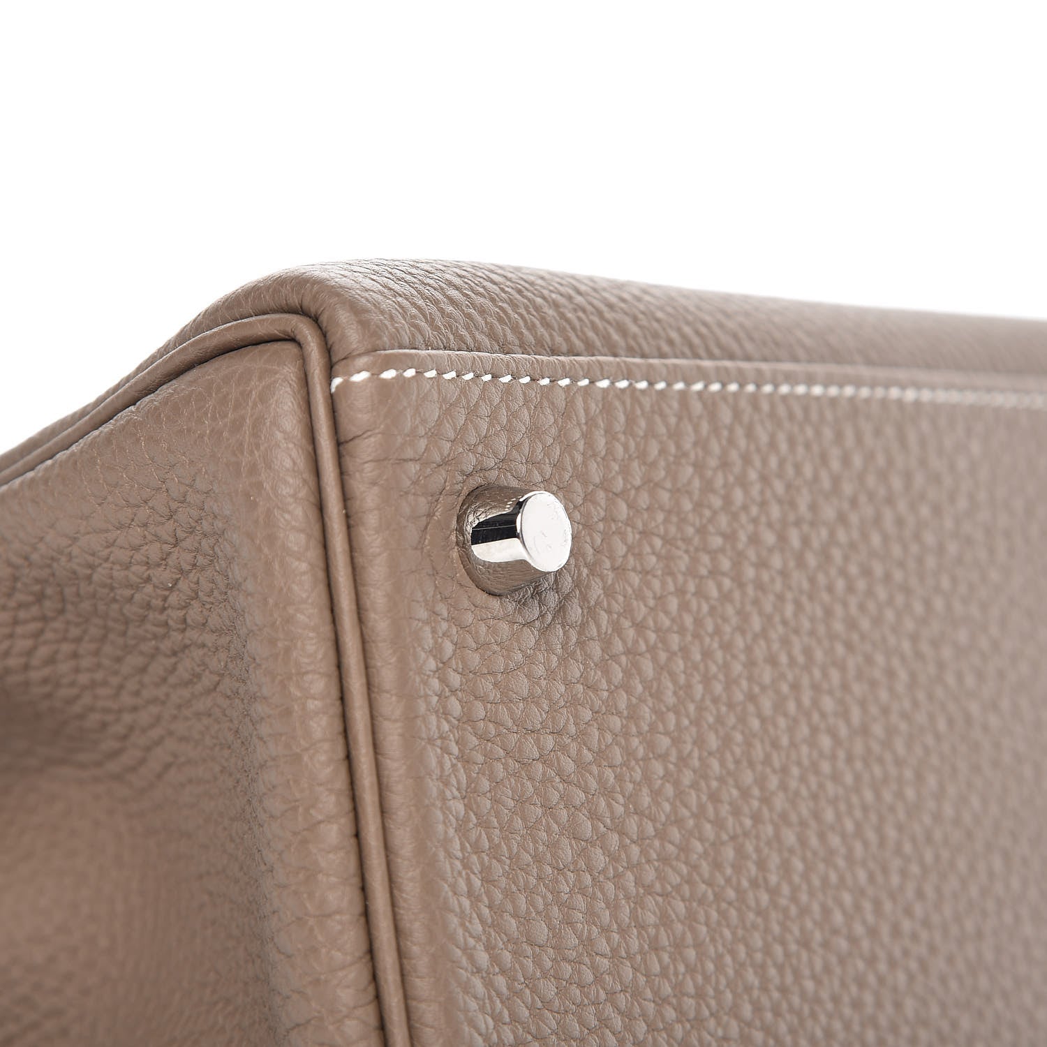 Hermes Togo Kelly Retourne 32 Etoupe 16 of 34