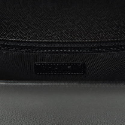 Chanel Caviar Quilted New Medium Boy Flap Black 8 of 11