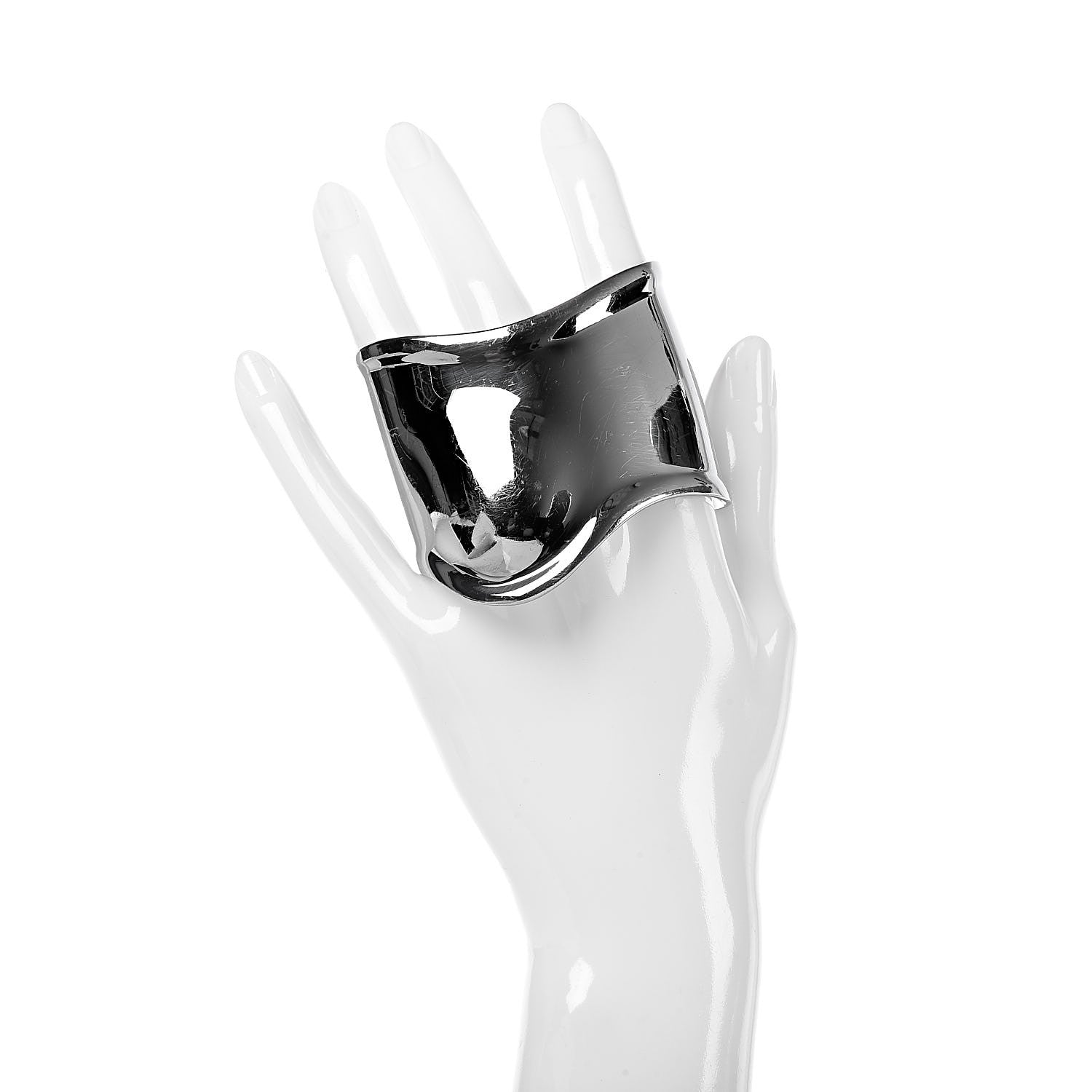 Tiffany Ruthenium Medium Elsa Peretti Left Wrist Bone Cuff Bracelet 2 of 6