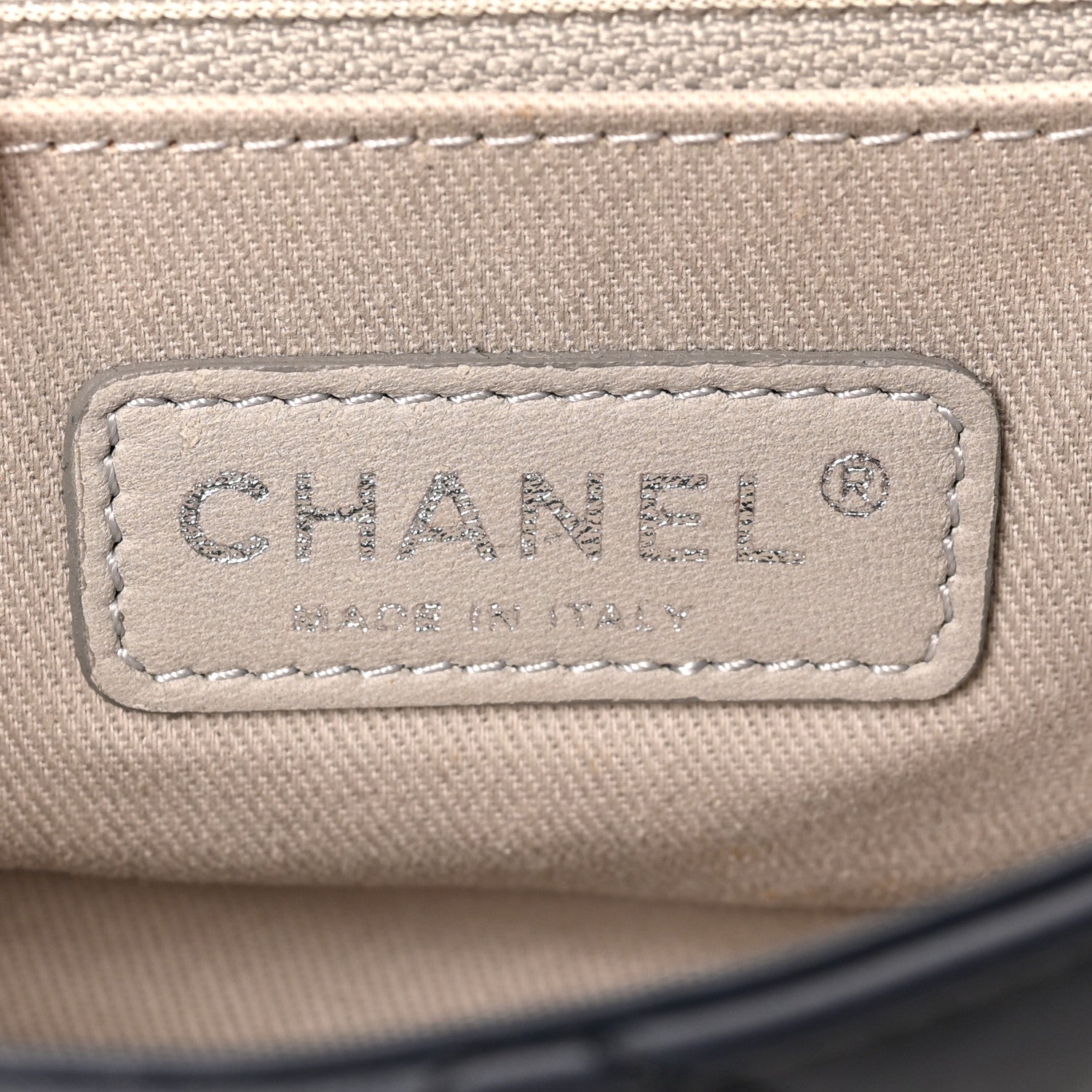 Chanel Iridescent Calfskin Tri-Color Country Chic Flap Navy Blue 7 of 10