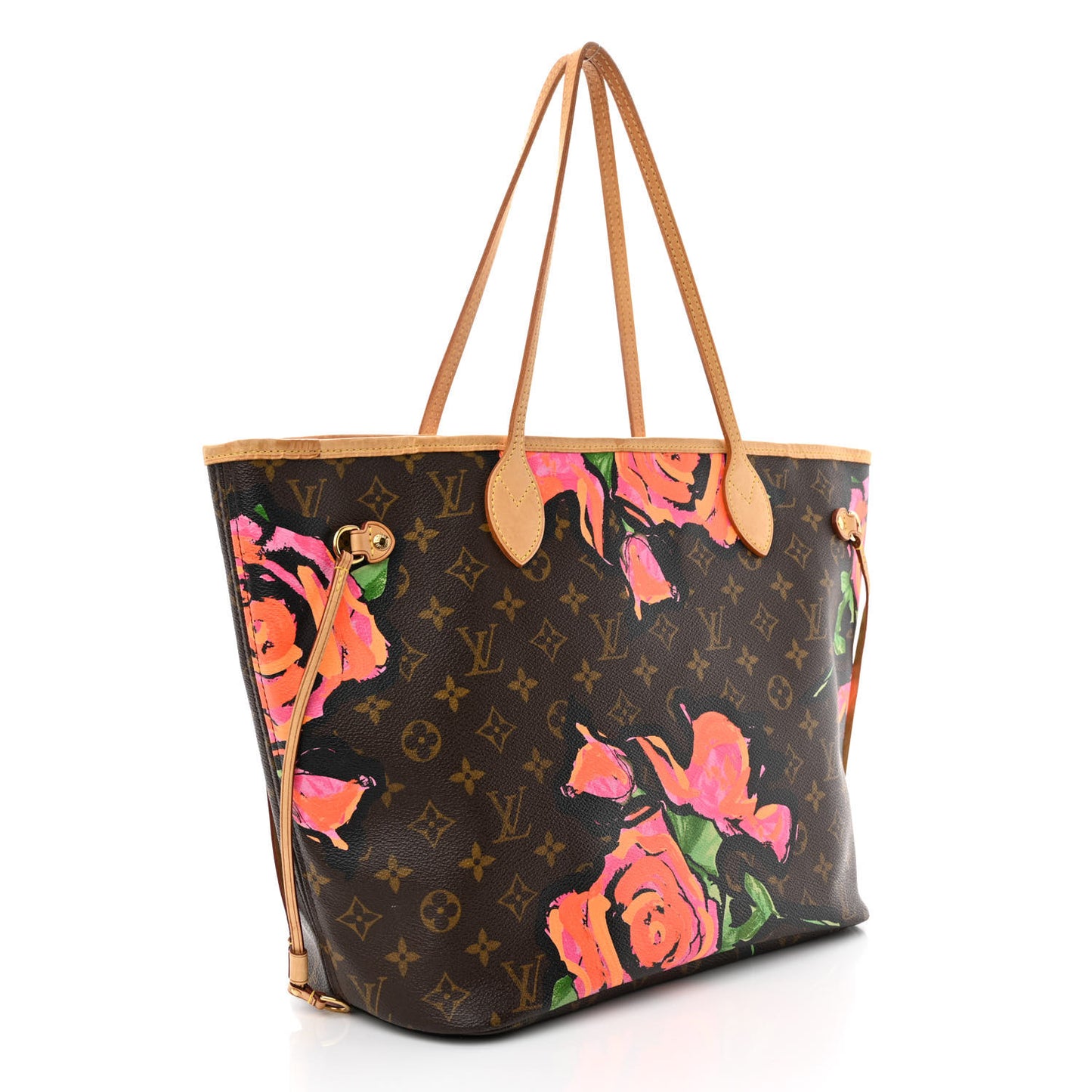 Monogram Roses Neverfull MM