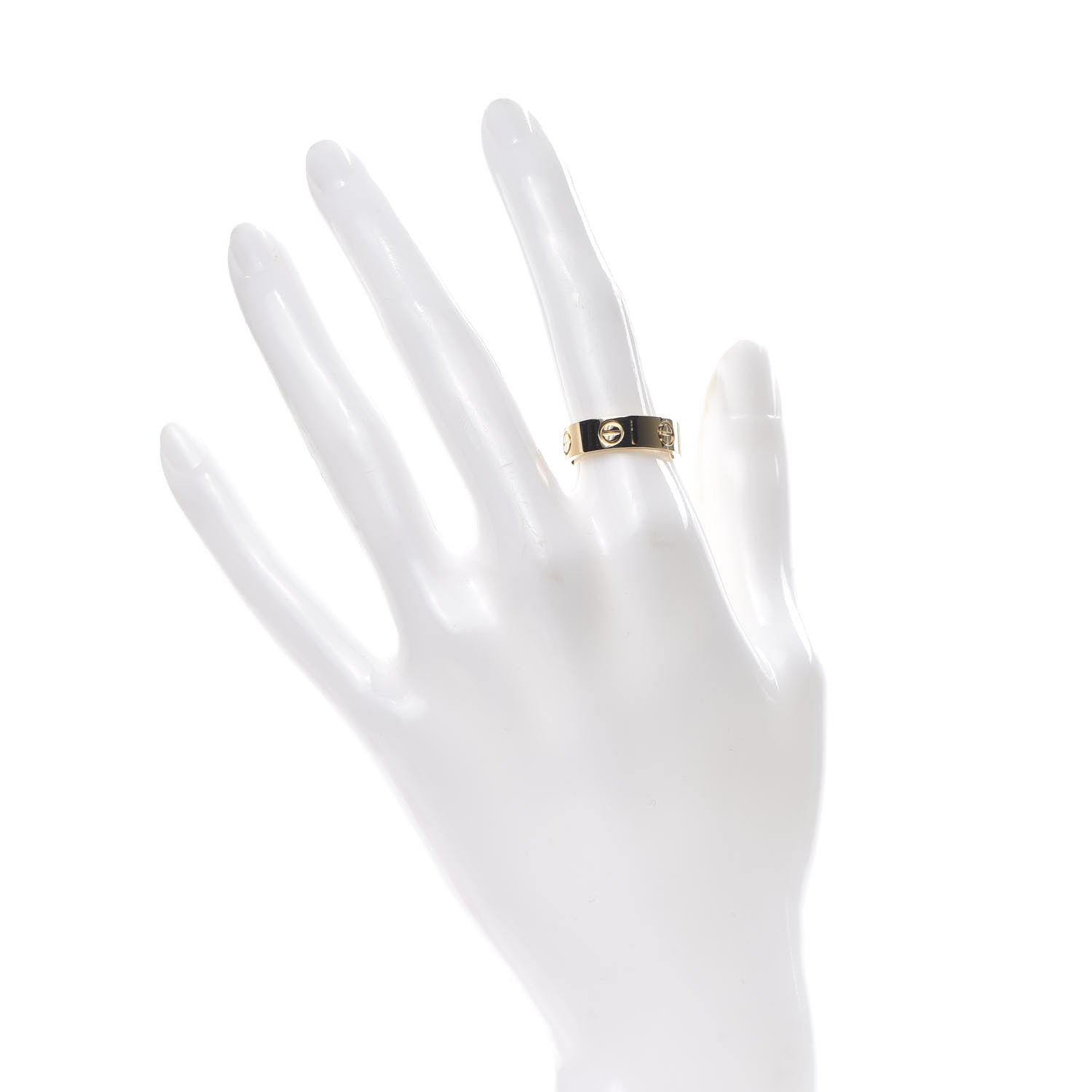 Cartier 18K Yellow Gold 5.5mm LOVE Ring 52 6 2 of 5