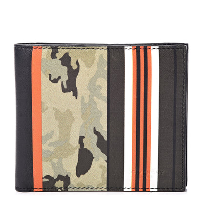 Givenchy Lambskin Camo Print Bi-Fold Wallet Multicolor 1 of 6