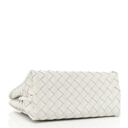Bottega Veneta Nappa Intrecciato Small Andiamo Shoulder Bag White 4 of 10