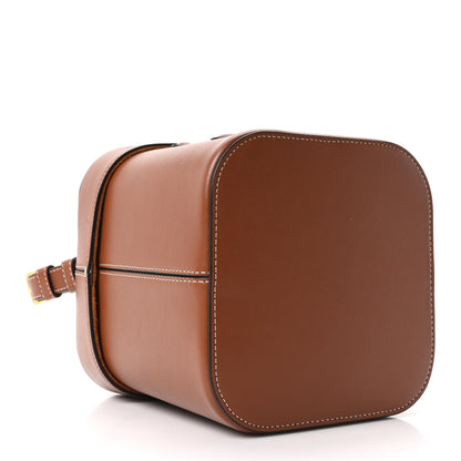 Celine Smooth Calfskin Medium Cuir Triomphe Box Tan 6 of 21