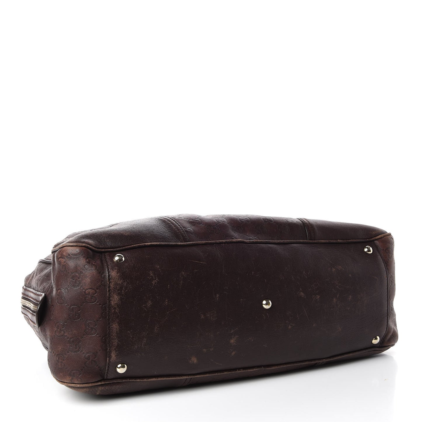 Guccissima Large Princy Tote Brown