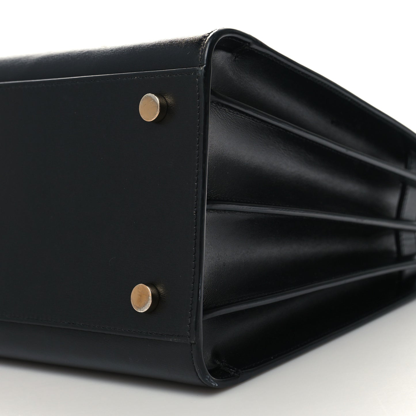 Calfskin Small Sac De Jour Black