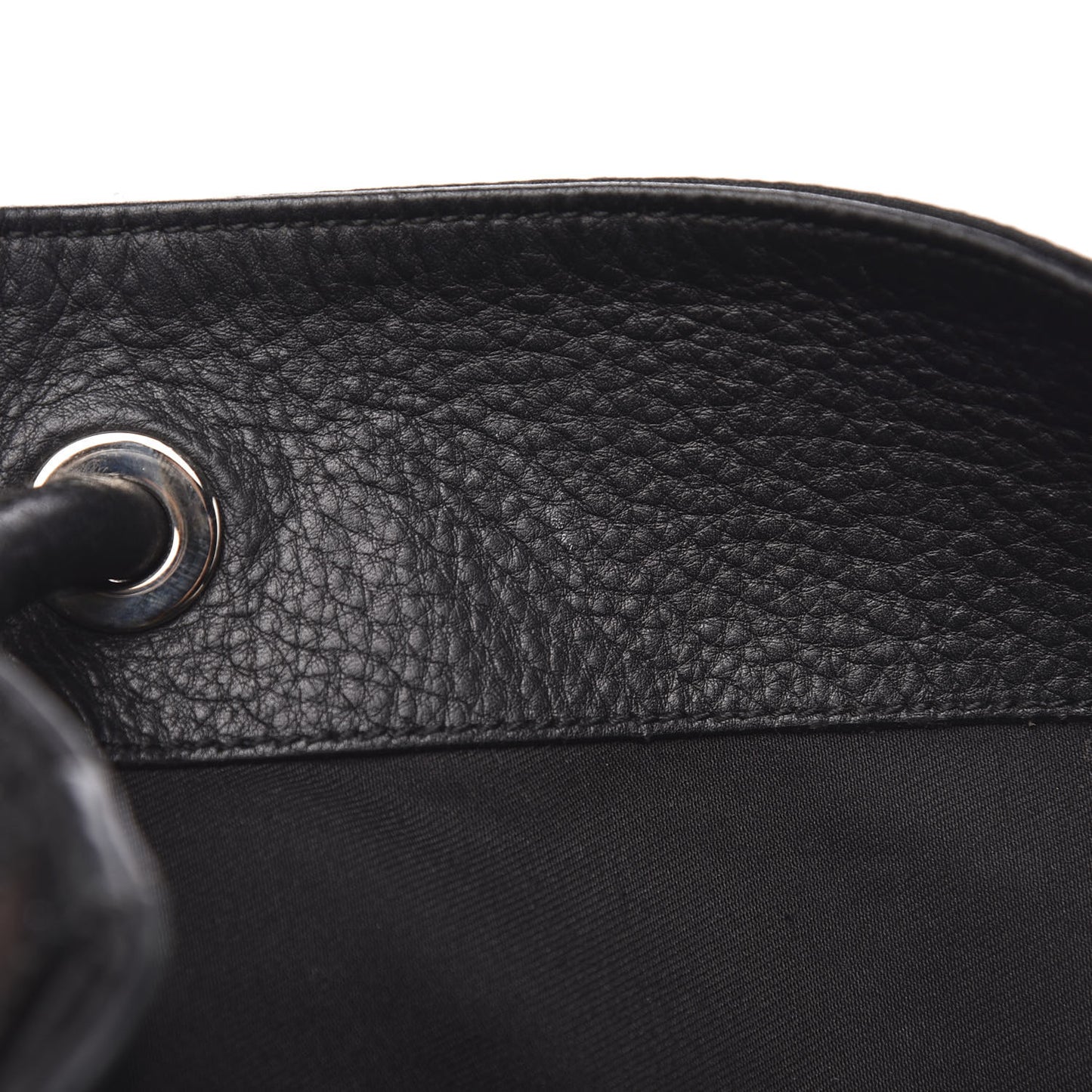 Canvas Monogram Gifford Shopping Tote Black