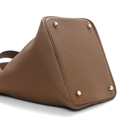Hermes Taurillon Clemence Picotin Lock 22 MM Alezan 9 of 11