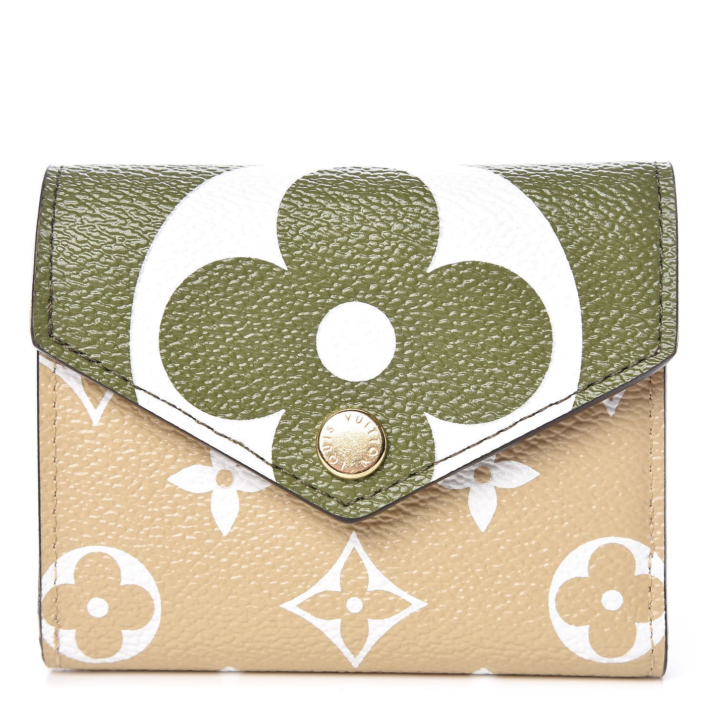 Monogram Giant Zoe Wallet Kaki