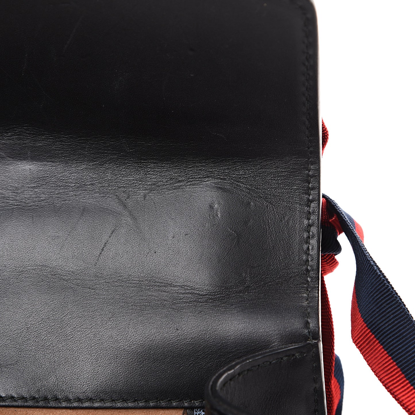 Calfskin Mini Sylvie Chain Shoulder Bag Black