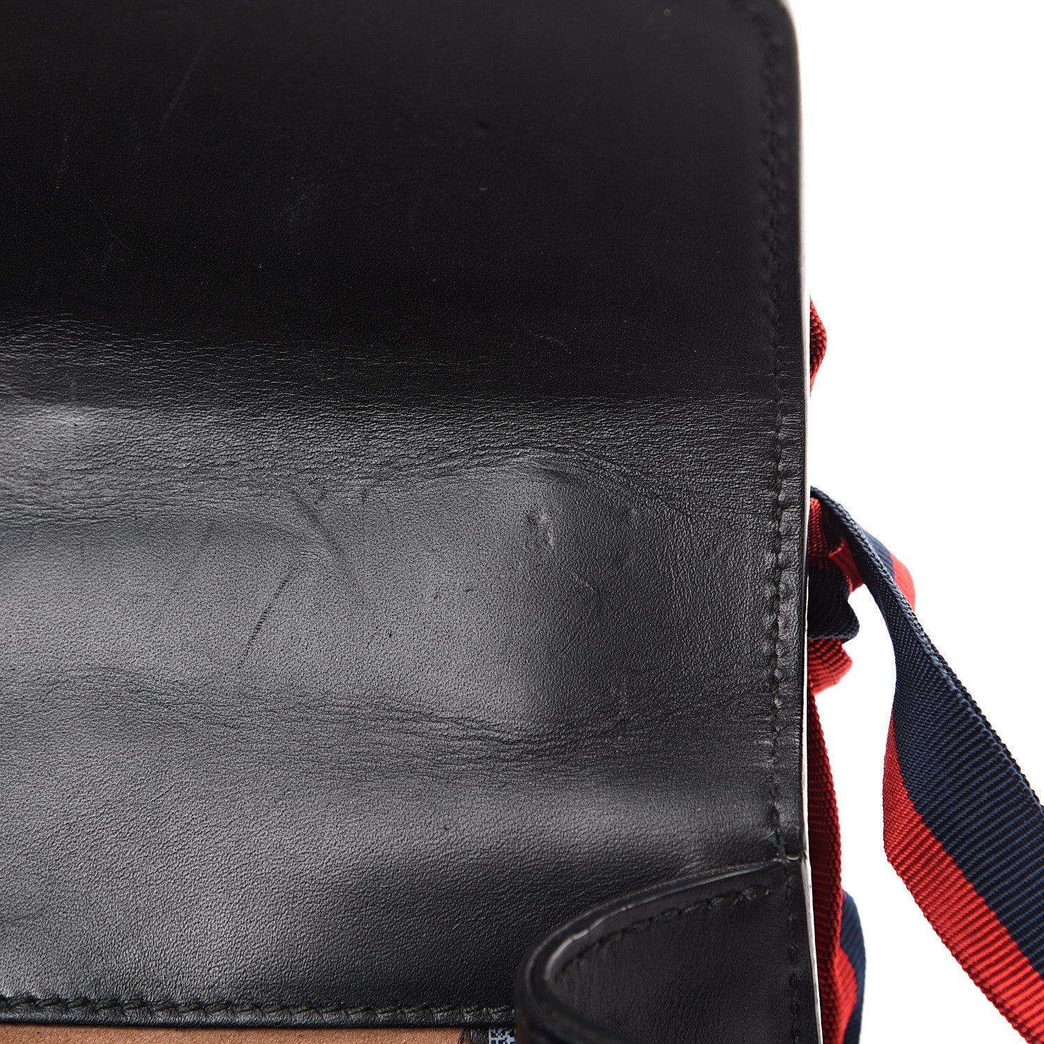 Gucci Calfskin Mini Sylvie Chain Shoulder Bag Black 11 of 18