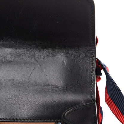 Gucci Calfskin Mini Sylvie Chain Shoulder Bag Black 11 of 18