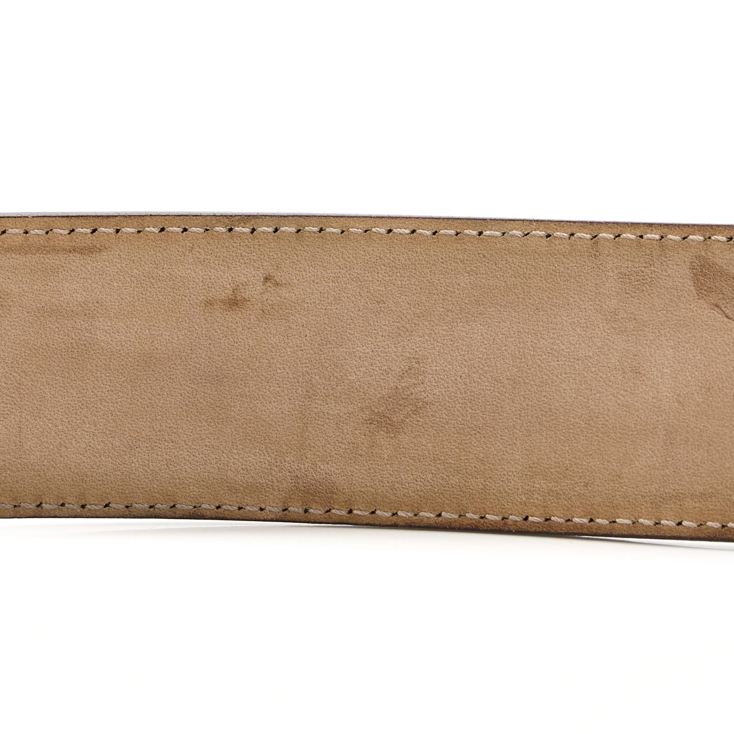 Monogram Interlocking G Belt 90 36 Dark Brown