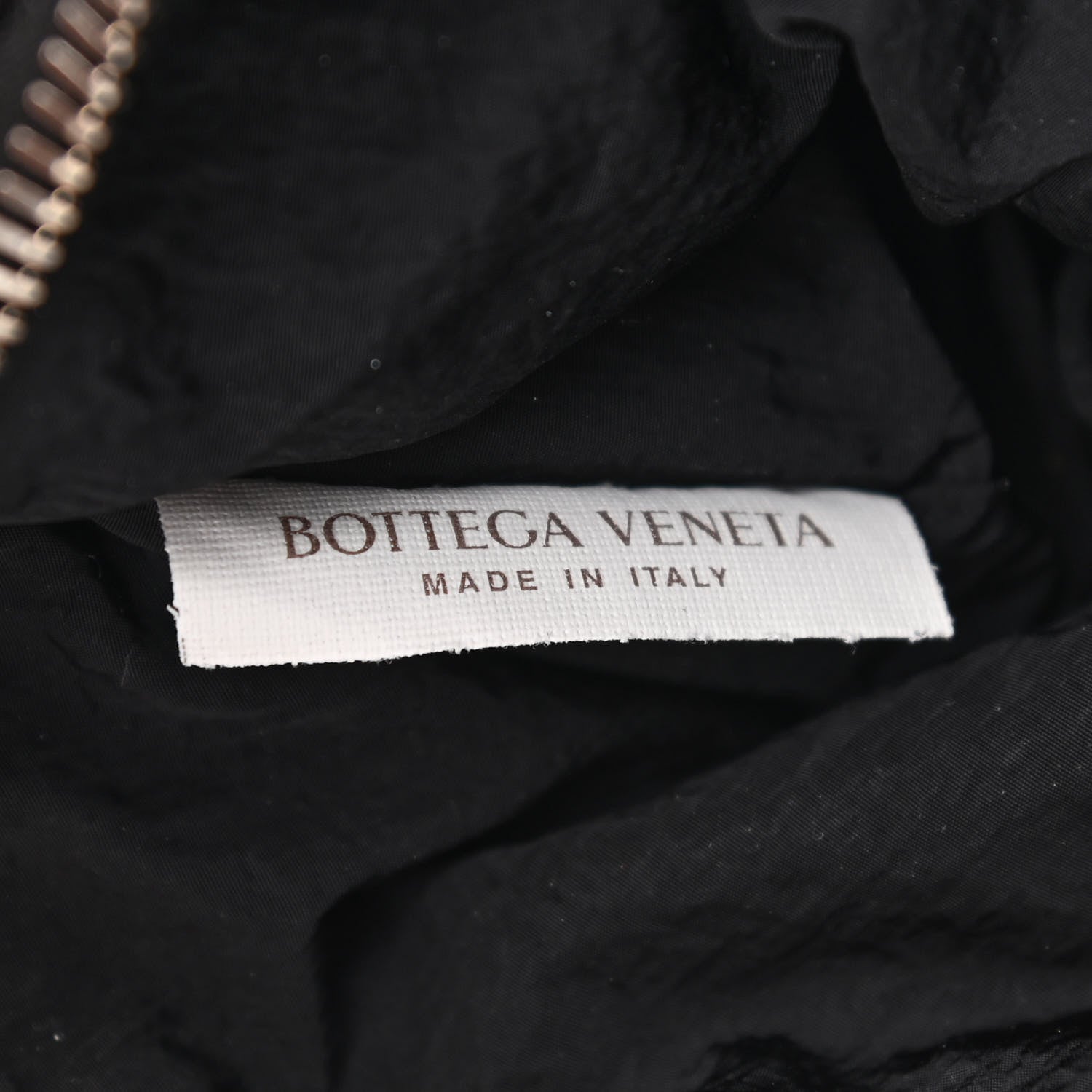 Bottega Veneta Nylon Intrecciato Padded Tech Cassette Bag Black 7 of 11