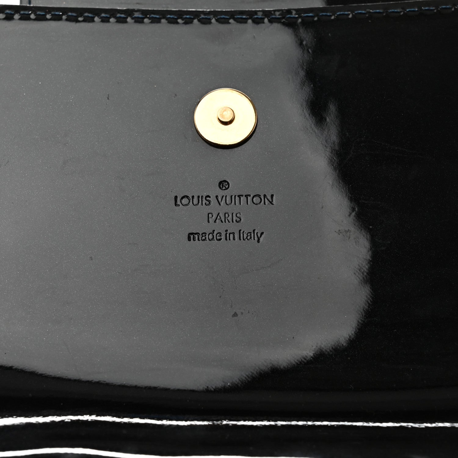 Louis Vuitton Patent Sobe Clutch 6 of 7