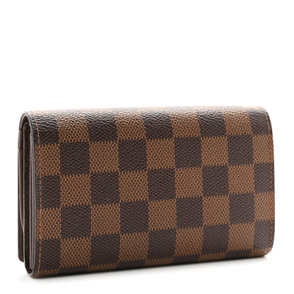 Louis Vuitton Damier Ebene Porte-Monnaie Billets Tresor Wallet 3 of 7
