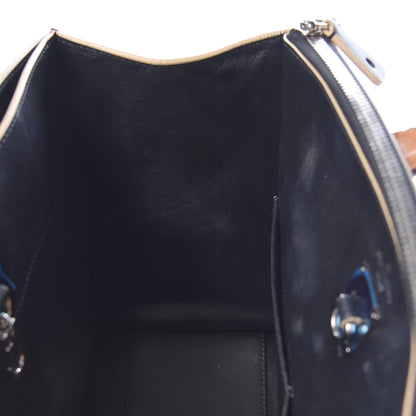 Louis Vuitton Calfskin World Tour City Steamer MM Black 8 of 27