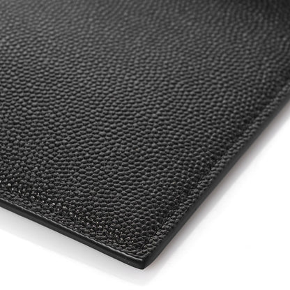 Saint Laurent Grain De Poudre Uptown Pouch Black 8 of 9
