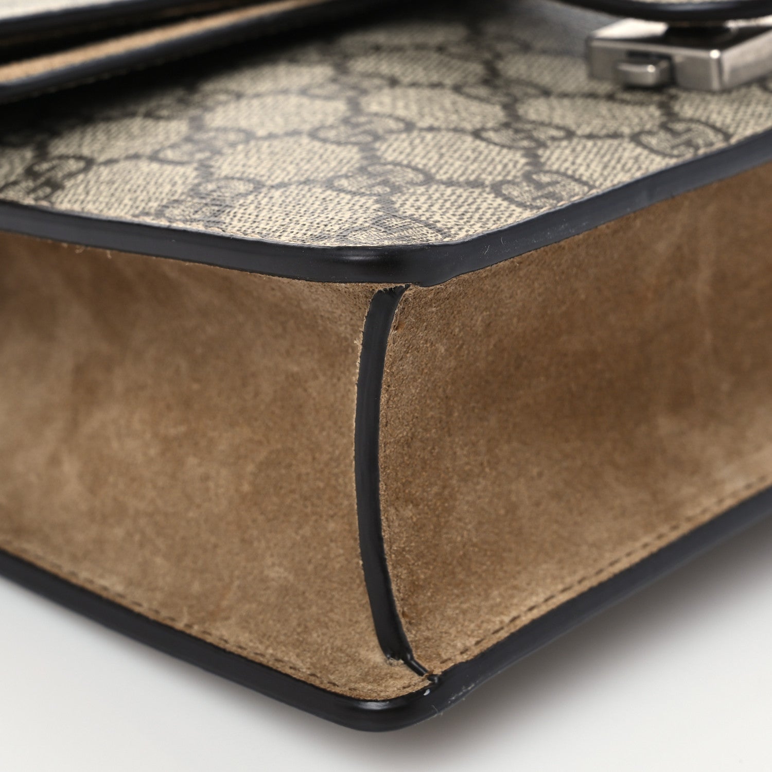 Gucci GG Supreme Monogram Mini Dionysus Shoulder Bag Taupe 8 of 9