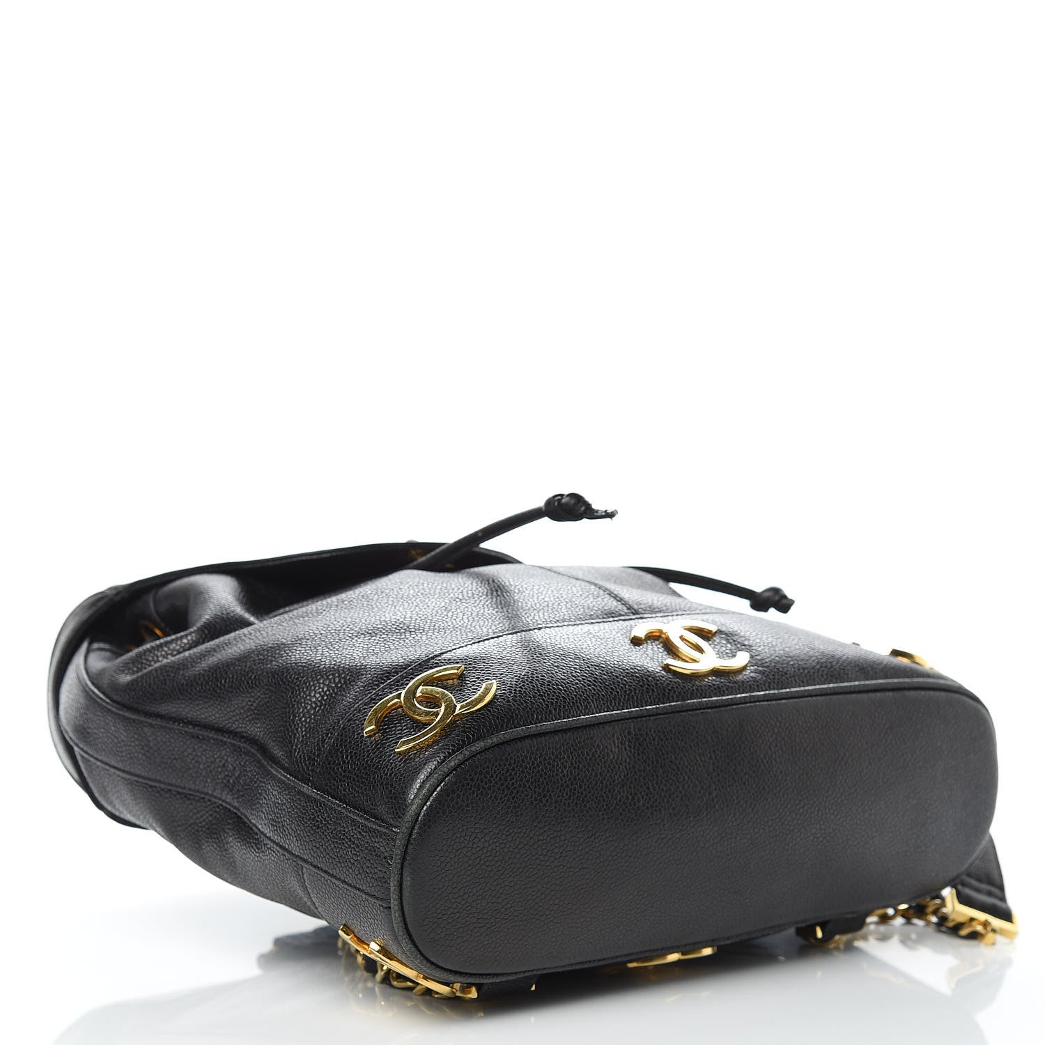 Chanel Caviar CC Backpack Black 4 of 13