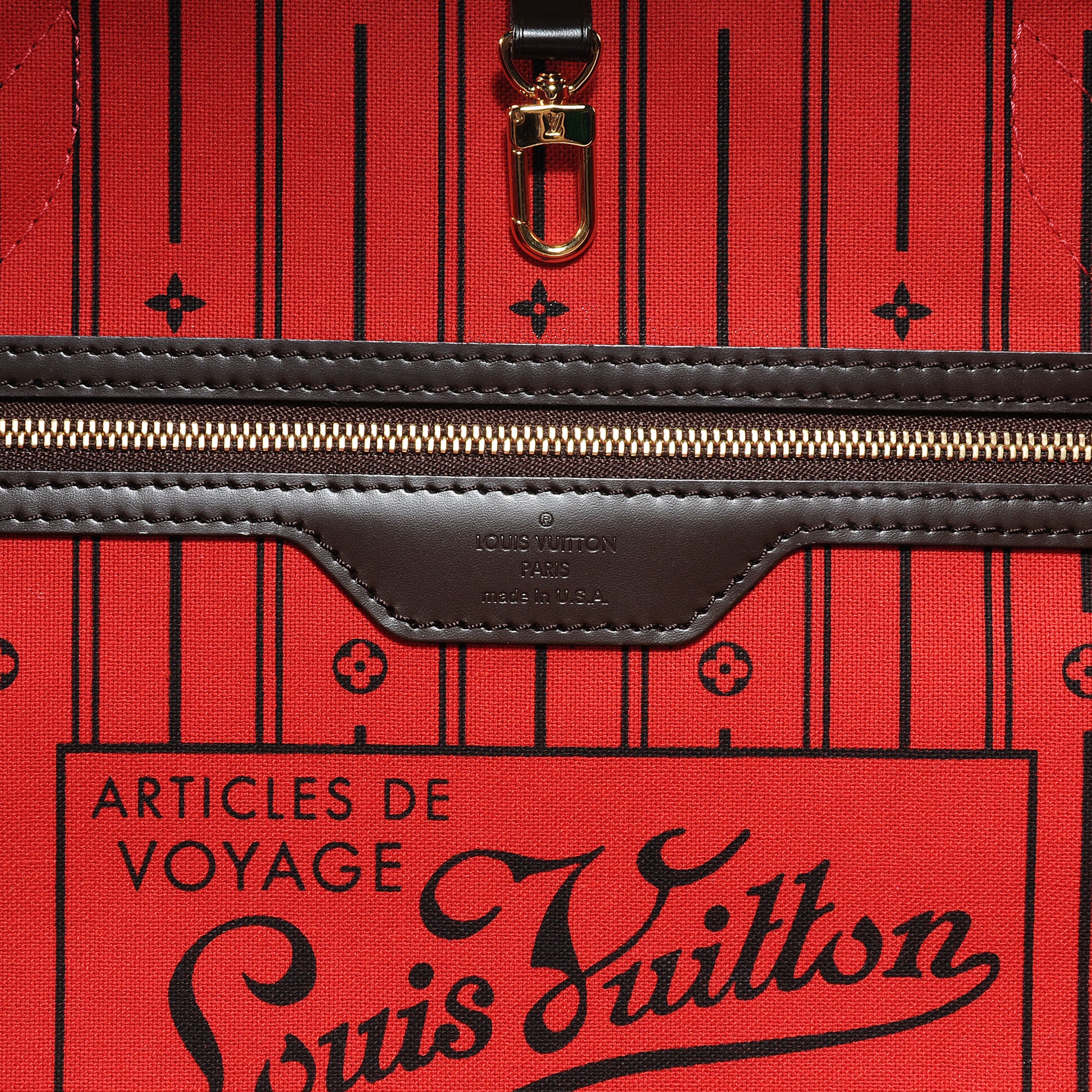 Louis Vuitton Damier Ebene Neverfull GM 6 of 7