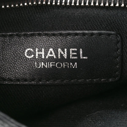 Chanel Aged Calfskin Quilted Crossbody Bag Black 7 of 13