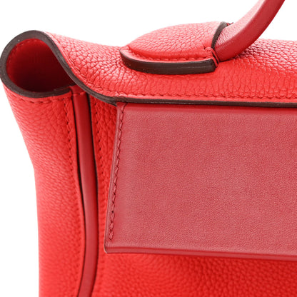 Hermes Taurillon Maurice Swift 24/24 29 Rouge De Coeur Rouge Piment 12 of 18