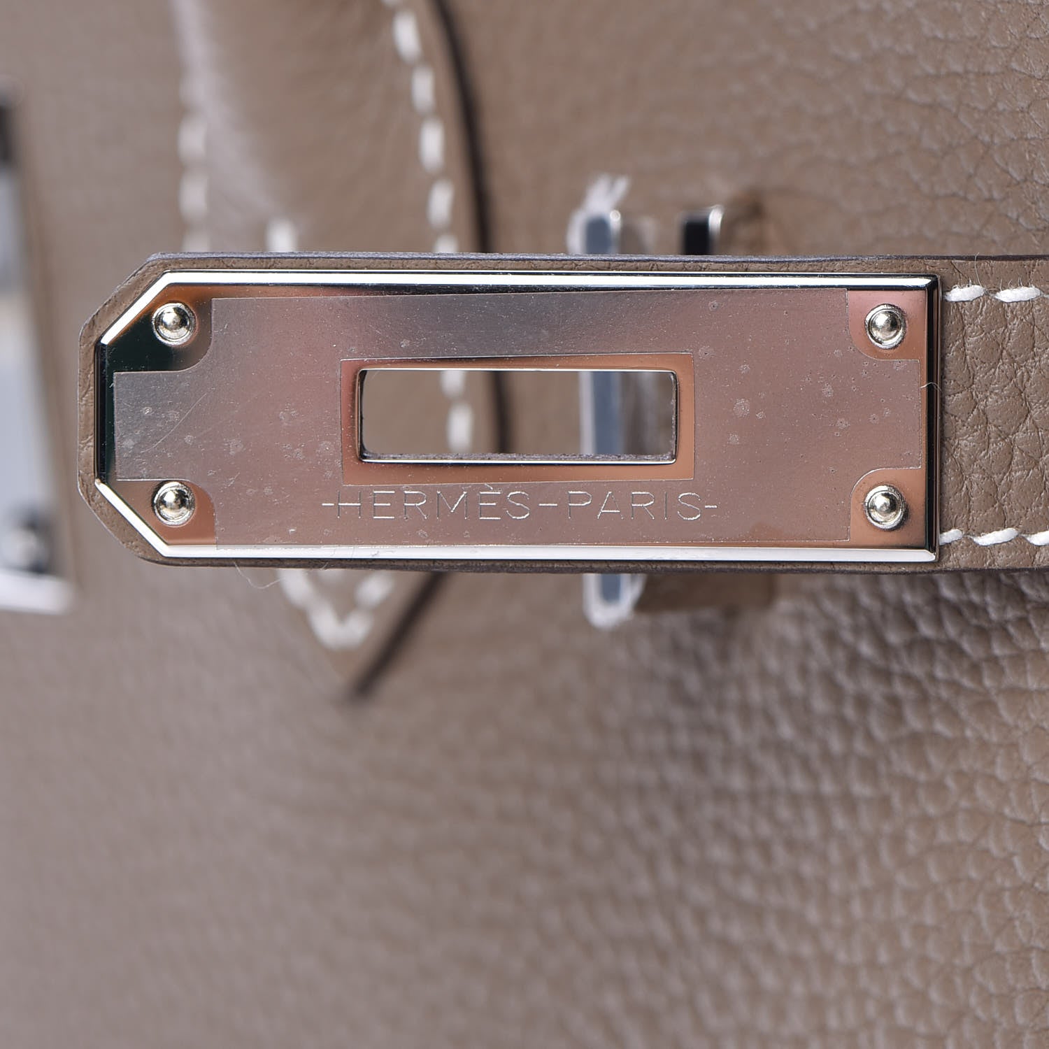 Hermes Togo Birkin 30 Etoupe 17 of 33