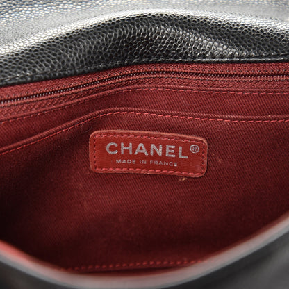 Chanel Caviar Medium Timeless CC Flap Black 6 of 9