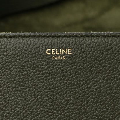 Celine Supple Calfskin Teen 16 Crossbody Bag Army Green 6 of 8