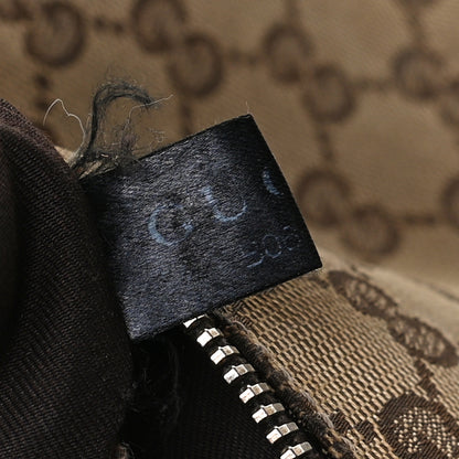 Gucci Monogram Medium Horsebit Chain Hobo Dark Brown 8 of 28
