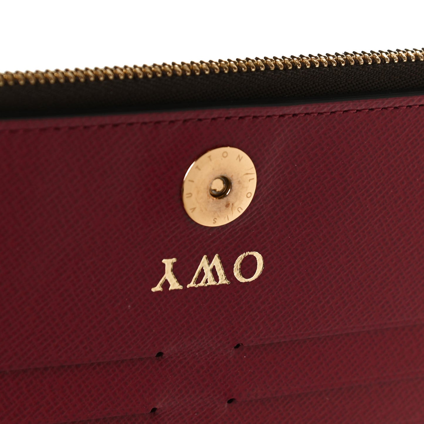 Monogram Adele Wallet Coquelicot