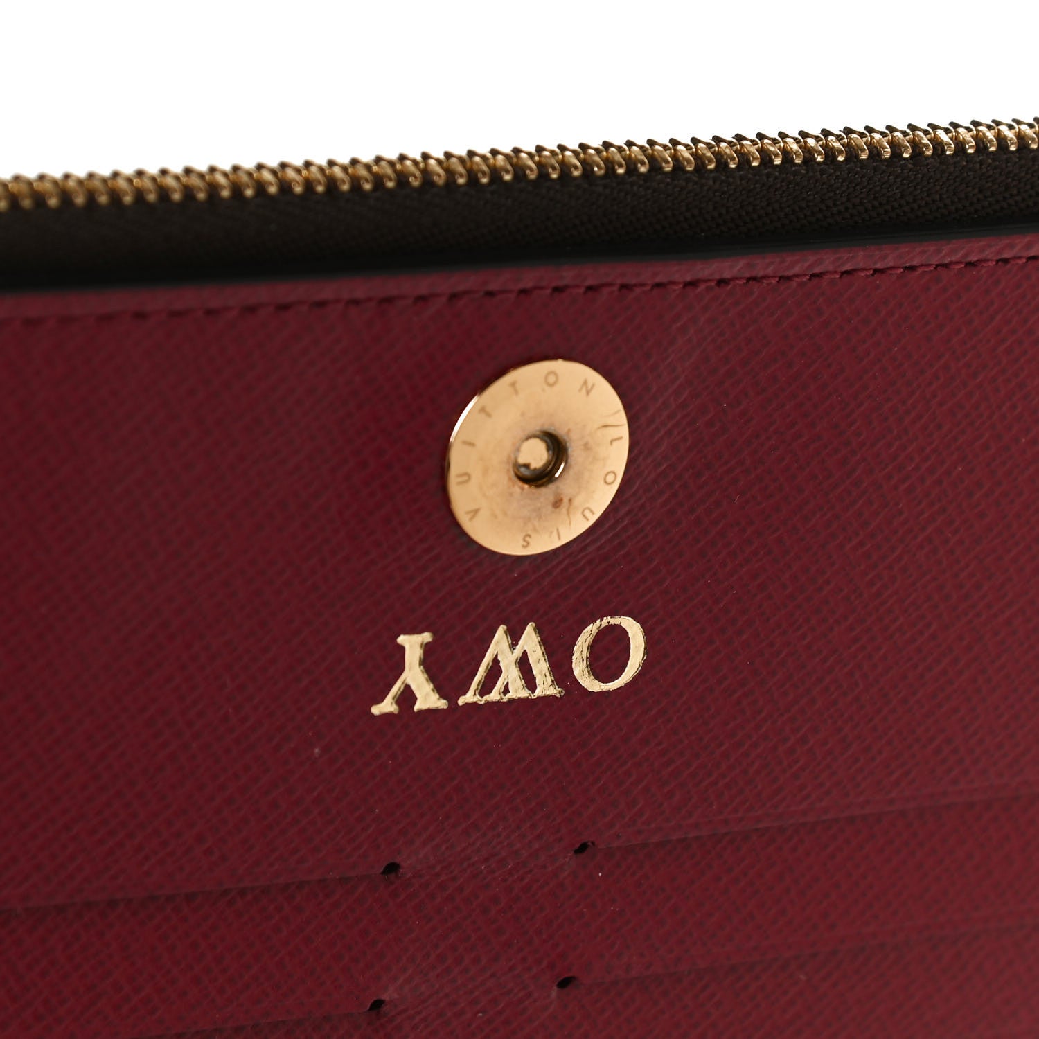 Louis Vuitton Monogram Adele Wallet Coquelicot 7 of 12