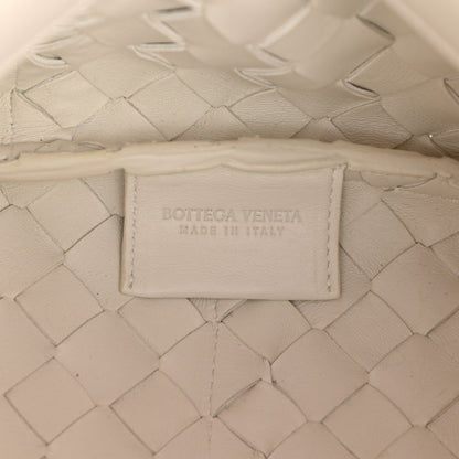 Bottega Veneta Nappa Intrecciato Tie Shoulder Bag White 6 of 10