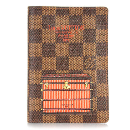 Louis Vuitton Damier Ebene Trunks and Locks Passport Cover 1 of 7