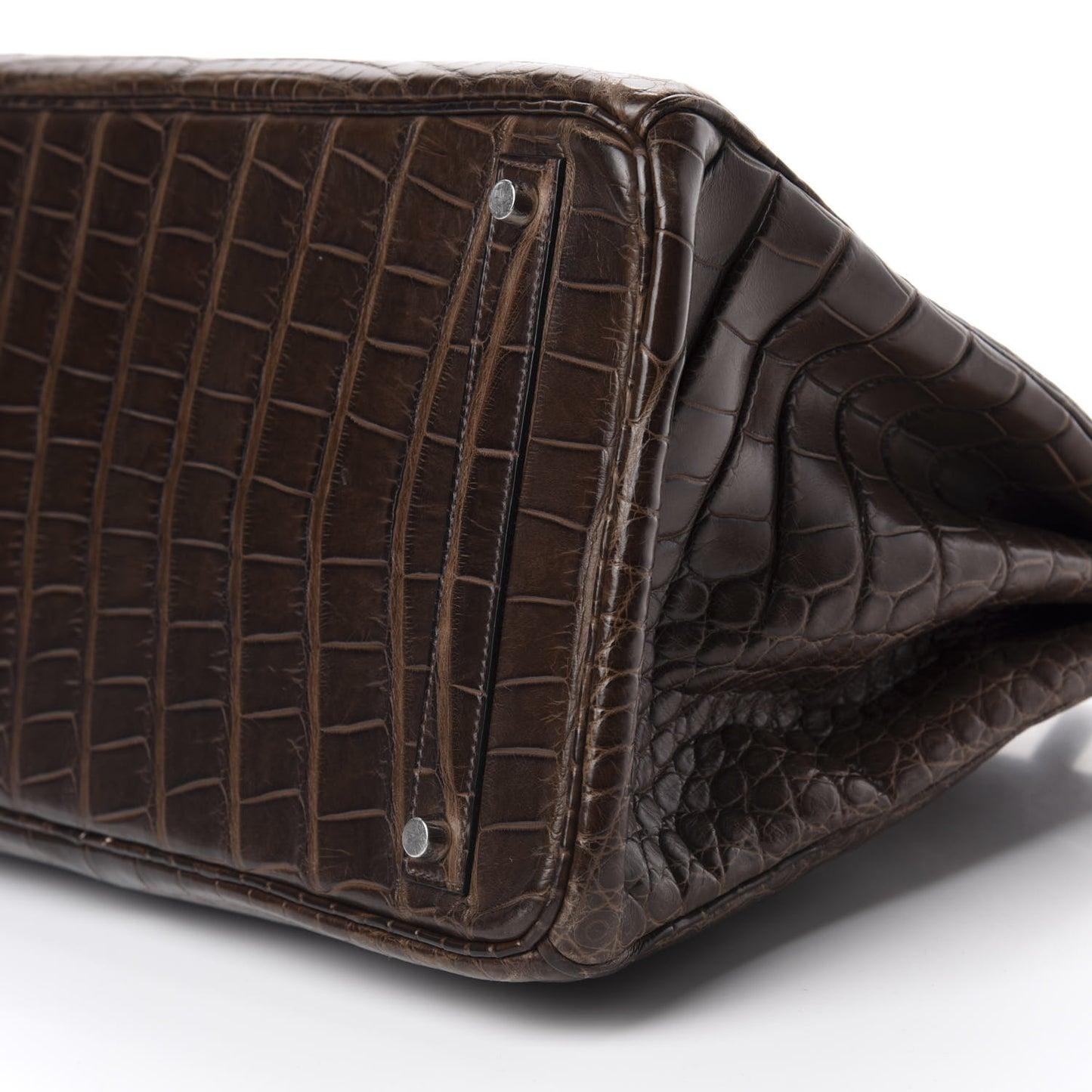 Matte Alligator Birkin 40 Chocolate
