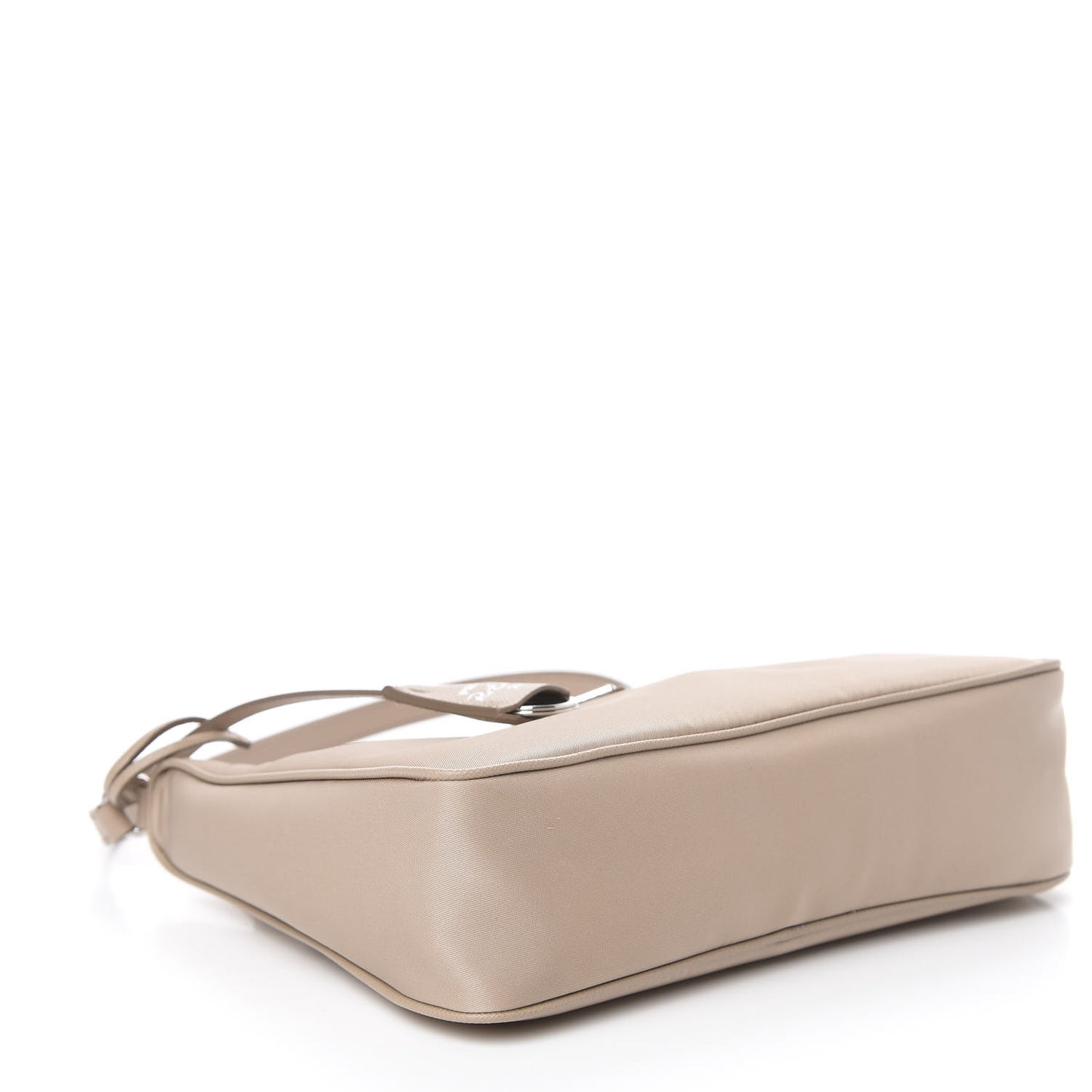 Re-Nylon Saffiano Mini Re-Edition 2005 Bag Cammeo