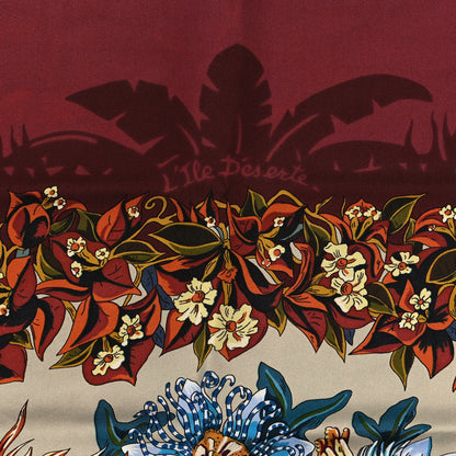 Hermes Silk L'Isle Deserte Scarf 90 4 of 4