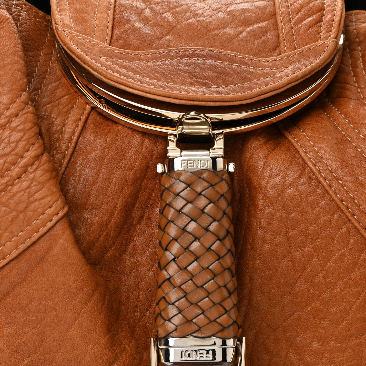 Fendi Nappa Nuvolata Spy Naturale 7 of 9