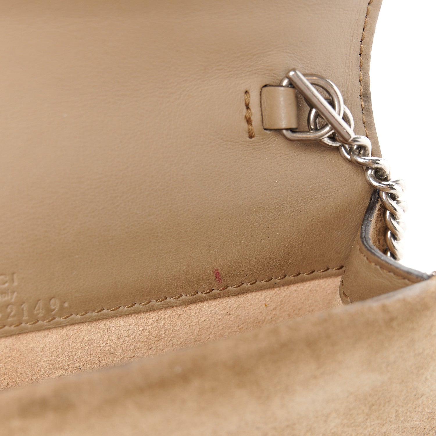 Gucci GG Supreme Monogram Super Mini Dionysus Shoulder Bag Taupe 10 of 10