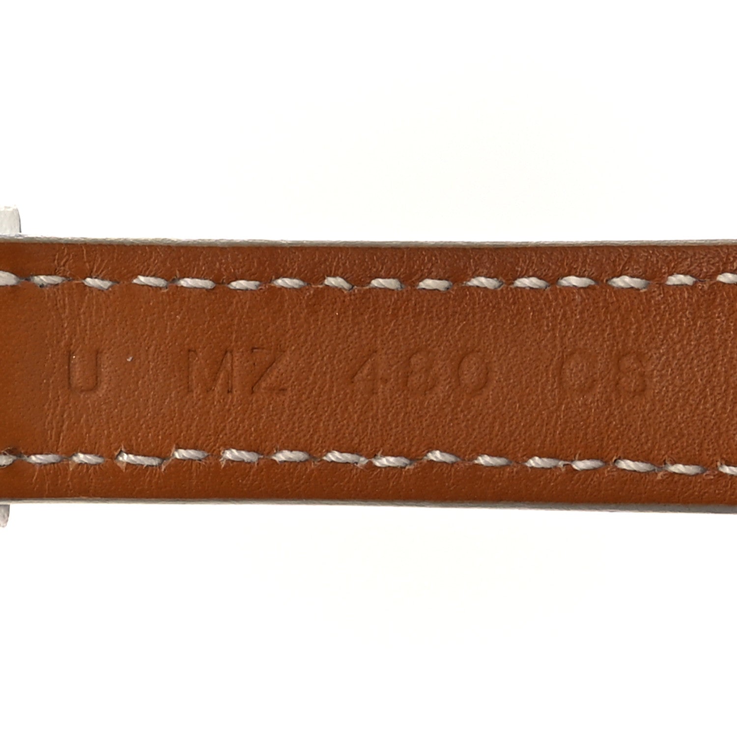 Hermes Swift 42 mm Apple Watch Double Tour Strap Craie 6 of 6