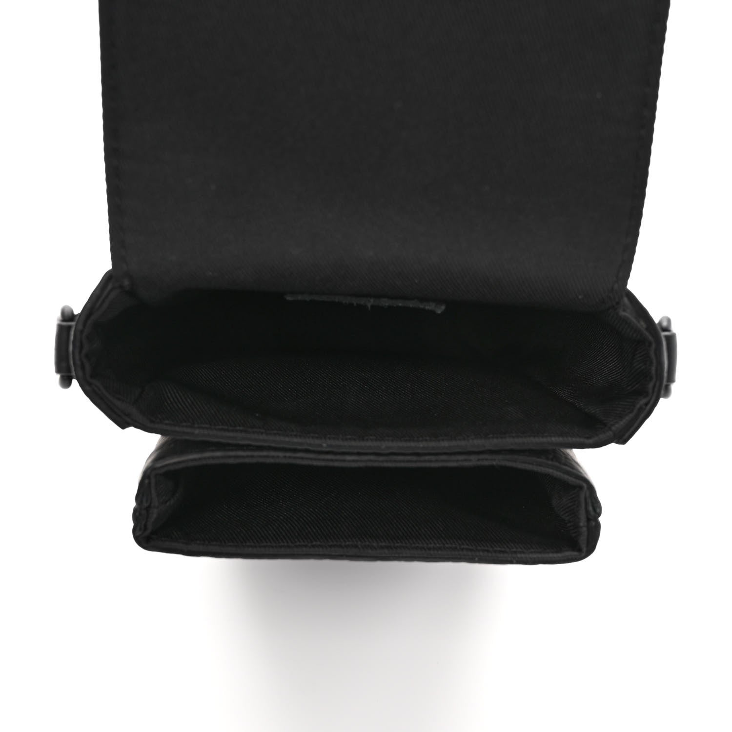 Louis Vuitton Taurillon Monogram S Lock Wearable Wallet Black 5 of 8