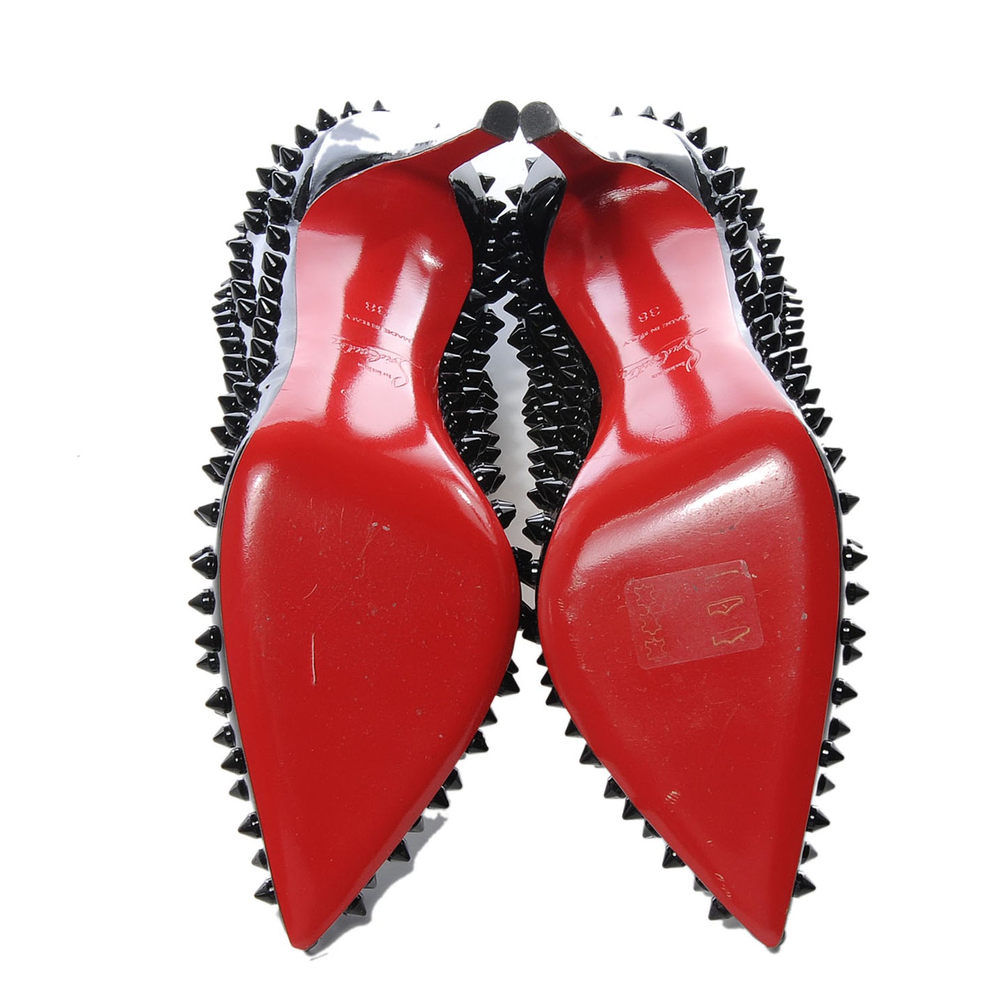 Patent Pigalle Spikes 120 Pumps 38 Black