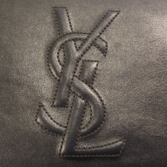 Leather Belle de Jour Clutch Metallic