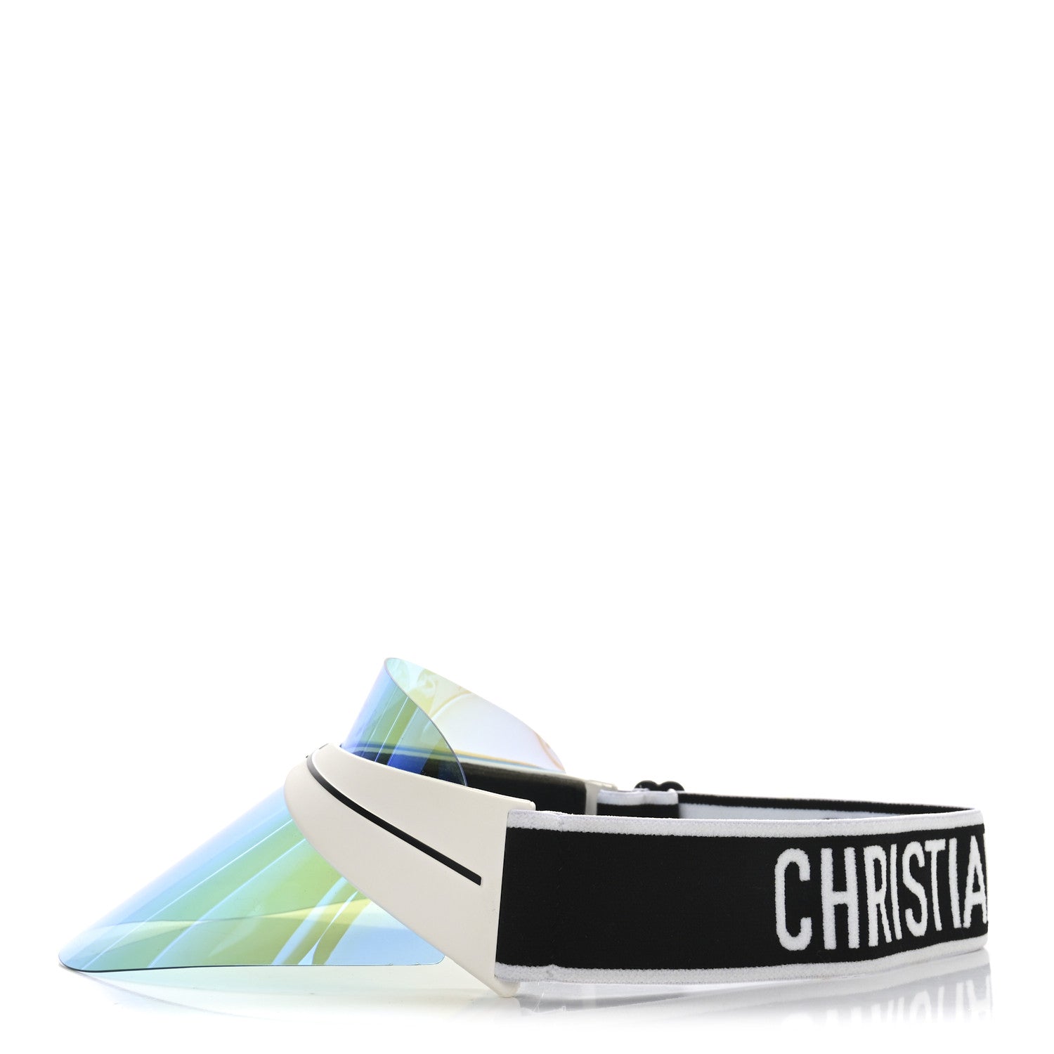 Christian Dior Mirrored DiorClub1 Sun Visor Blue 4 of 7